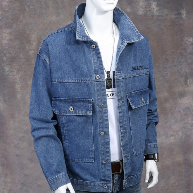 Blouson En Denim  | Homme Denim Denim BLEU CLAIR