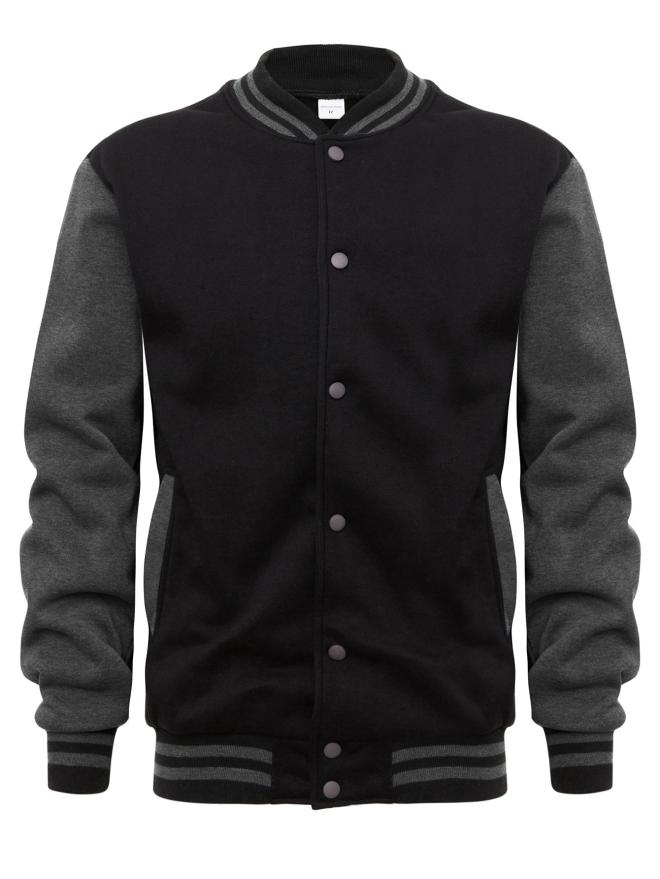 Blouson Varsity En Laine Et Cuir À Détail 4G  | Homme Vestes & Manteaux Homme Homme