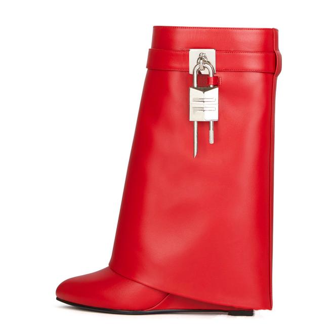 Bottes Shark Lock En Cuir  | Femme Bottes & Bottines Bottes & Bottines Bottes & Bottines