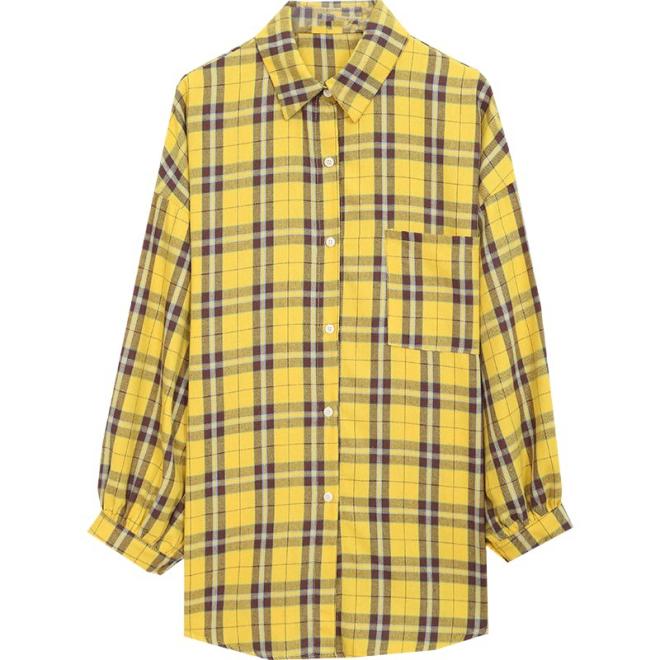 Chemise À Carreaux Asymétrique Oversize En Coton  | Homme Chemises Chemises Chemises