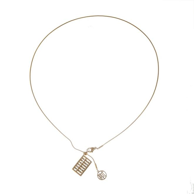 Collier À Pendentif 4G En Métal  | Femme Bijoux Accessoires ARGENTE