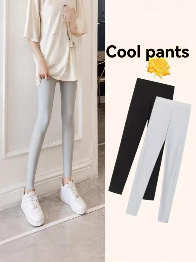 Legging En Jersey À Ceinture   | Femme Pantalons & Shorts Femme Femme