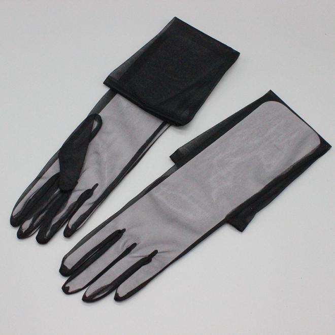 Mini Gants Asymétriques En Tulle 4G  | Femme Autres Accessoires Accessoires Autres Accessoires