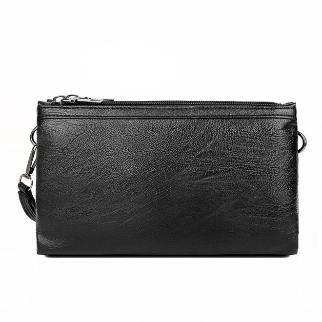 Pochette Voyou En Cuir Craquelé  | Homme Petite Maroquinerie Homme Homme