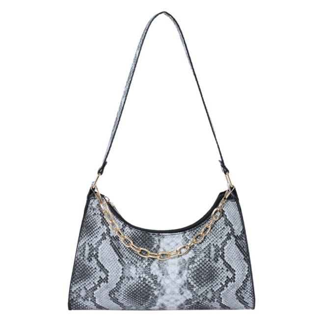 Sac Voyou Chain Medium En Python  | Femme Voyou Femme Femme