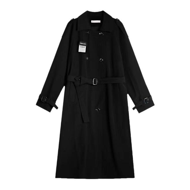 Trench-Coat Oversize En Laine  | Femme Vestes & Manteaux Femme Femme