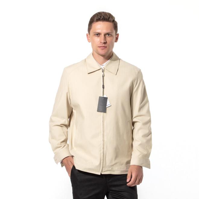 Veste En Coton À Détail 4G  | Homme Vestes & Manteaux Homme BEIGE CAMEL